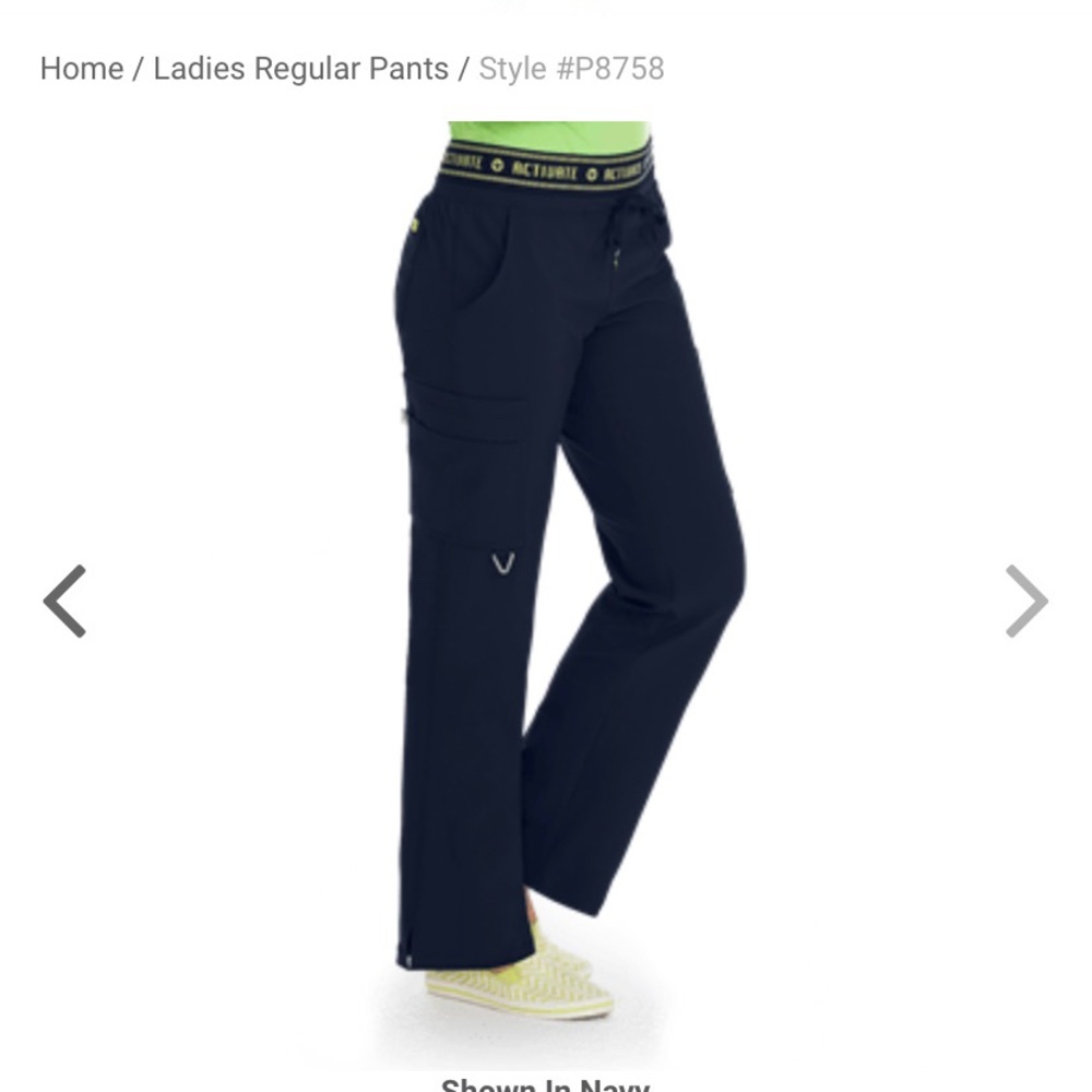 Pewter (grey) scrub pants